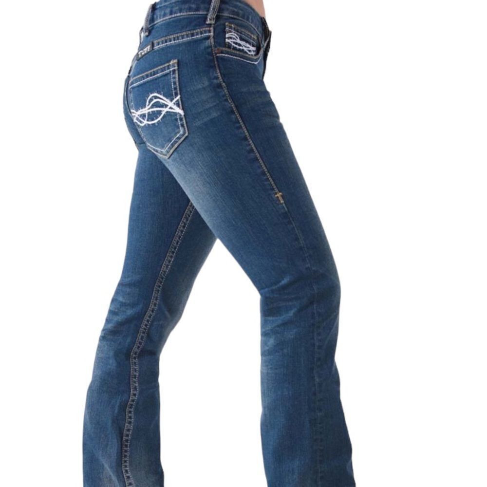 COWGIRL TUFF -DON’T FENCE ME IN SPARKLE - SIZE 31 X 31‎ - B18 - Picture 7 of 15